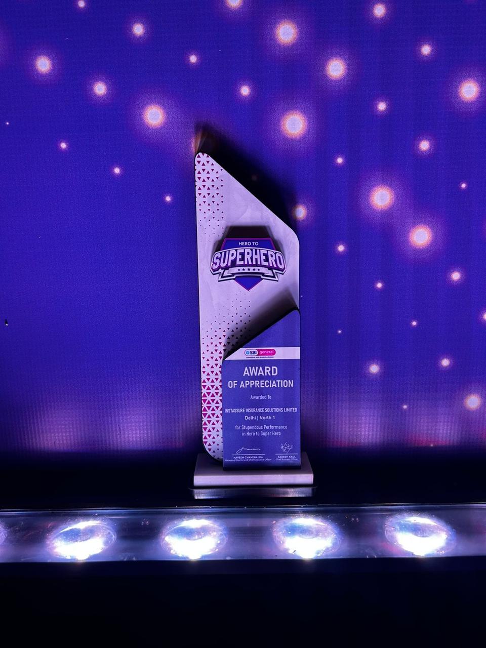 Best Partner Award from SBI General